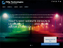 Tablet Screenshot of filliptechnologies.com